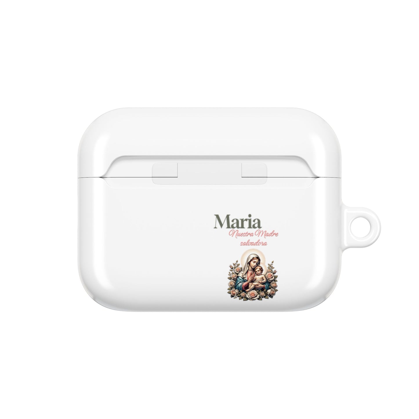 Faith Hope Love AirPod Case — Jesus Maria Christian Protective Cover
