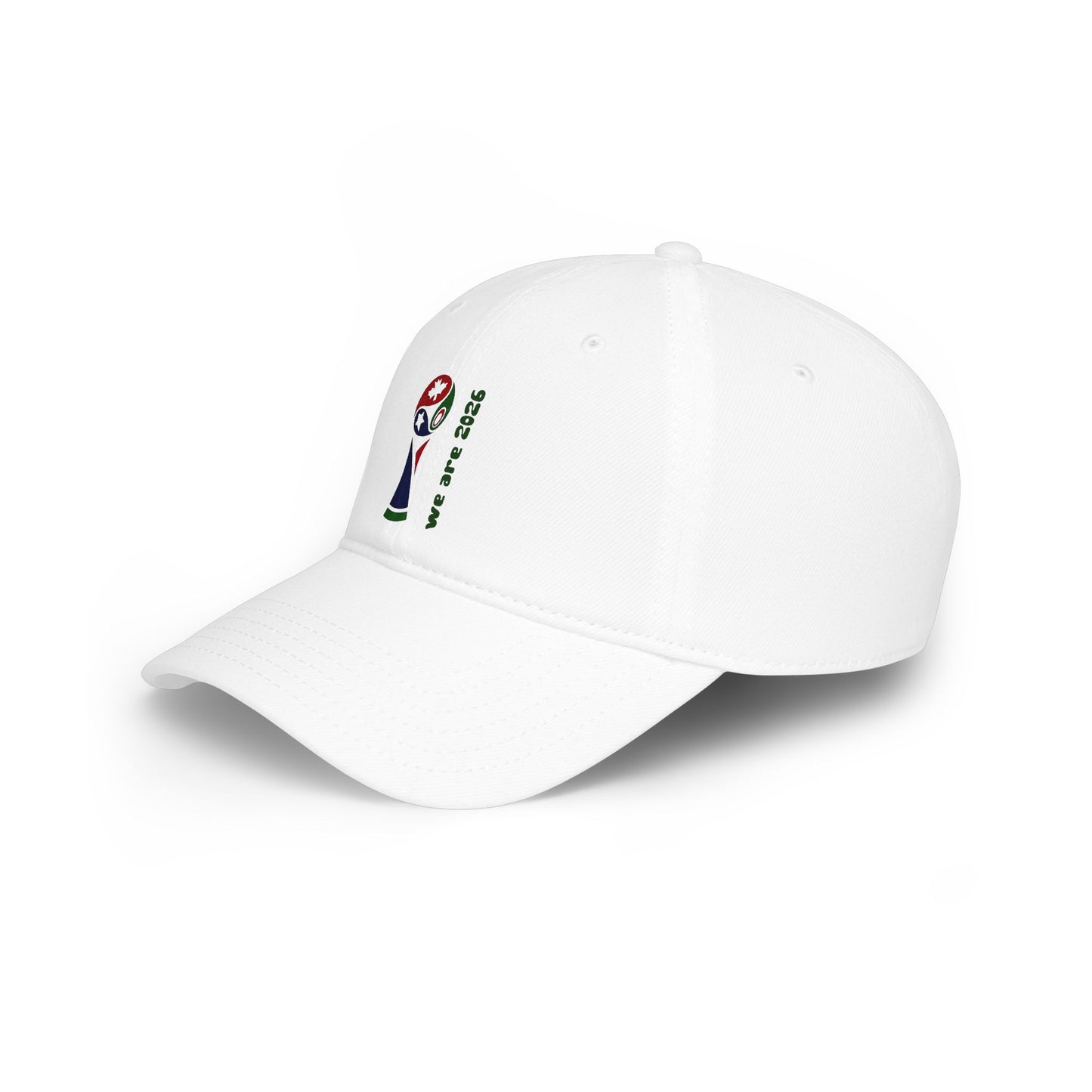 World Cup 2026 Trophy Cap — Soccer Fan Low Profile Baseball Hat