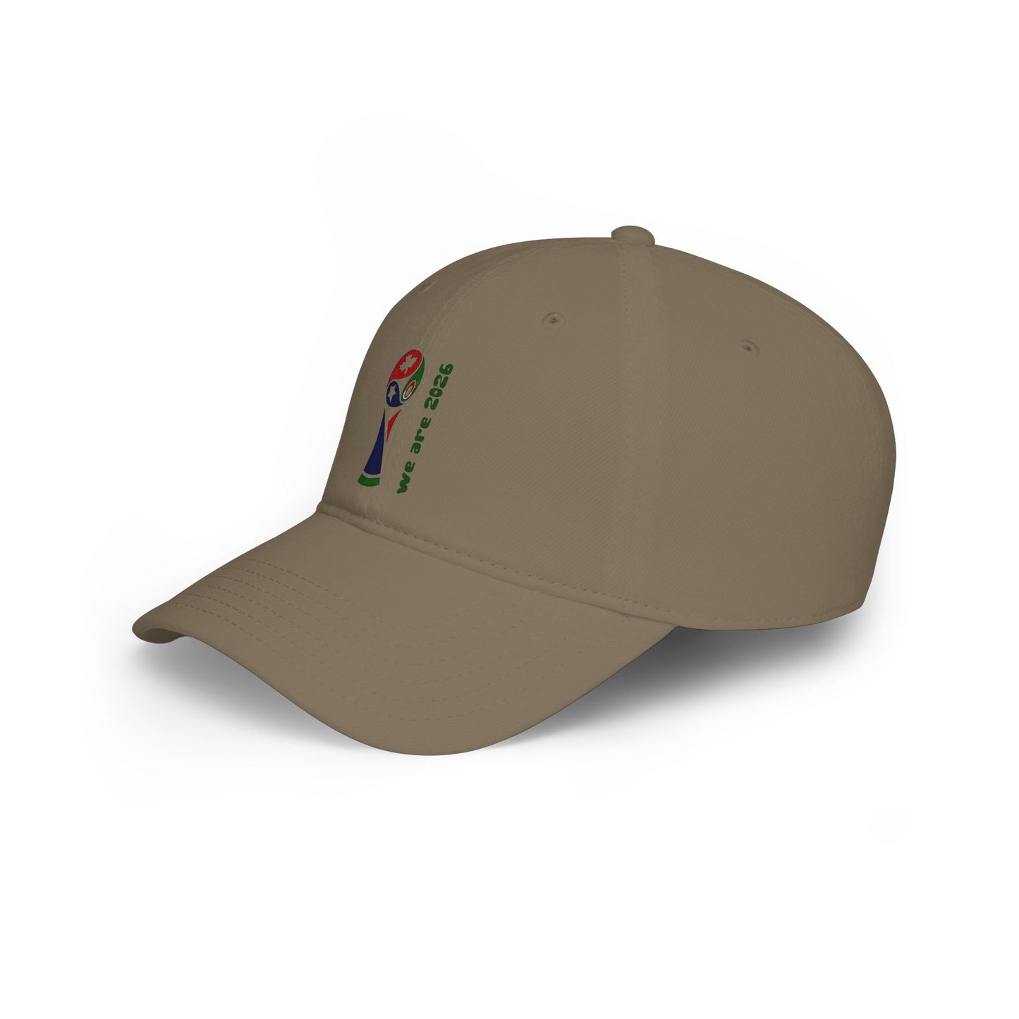 World Cup 2026 Trophy Cap — Soccer Fan Low Profile Baseball Hat