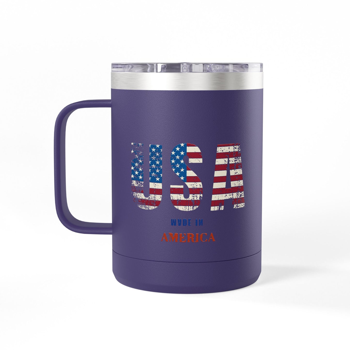 Coffee Mug Tumbler - 4th of July Celebration 15oz
