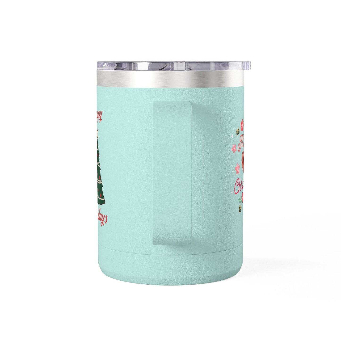 Christmas Coffee Mug Tumbler, 15oz