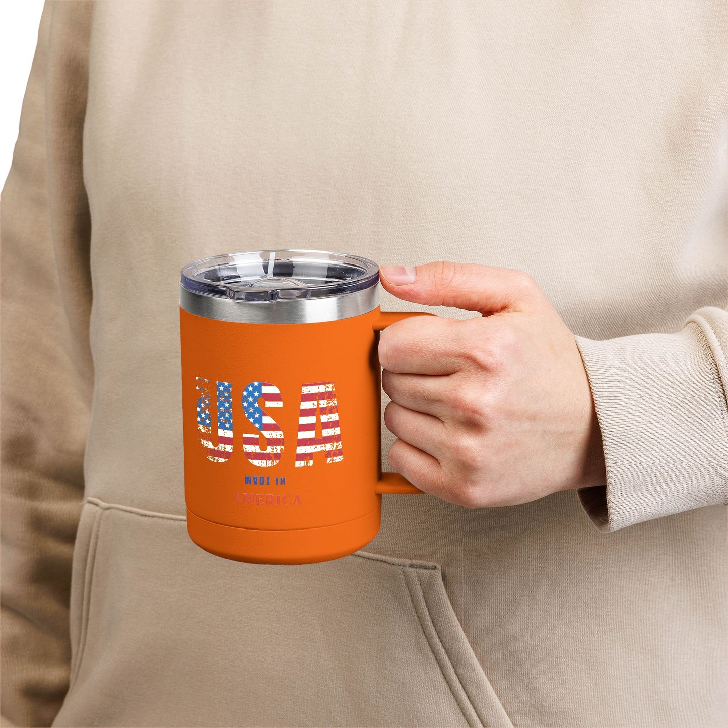 Coffee Mug Tumbler - 4th of July Celebration 15oz