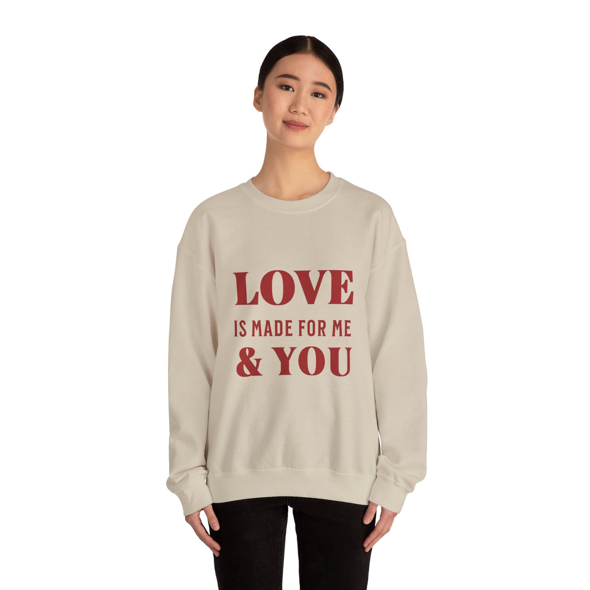 Valentine's Day Love Crewneck Sweatshirt