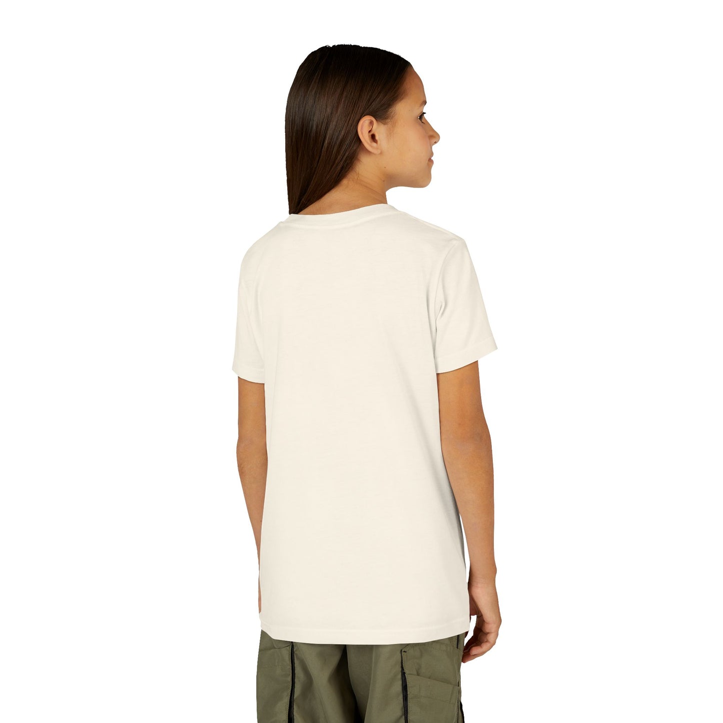 Youth Rainbow Tee — Cute Smiling Clouds & Rainbow Kids Shirt
