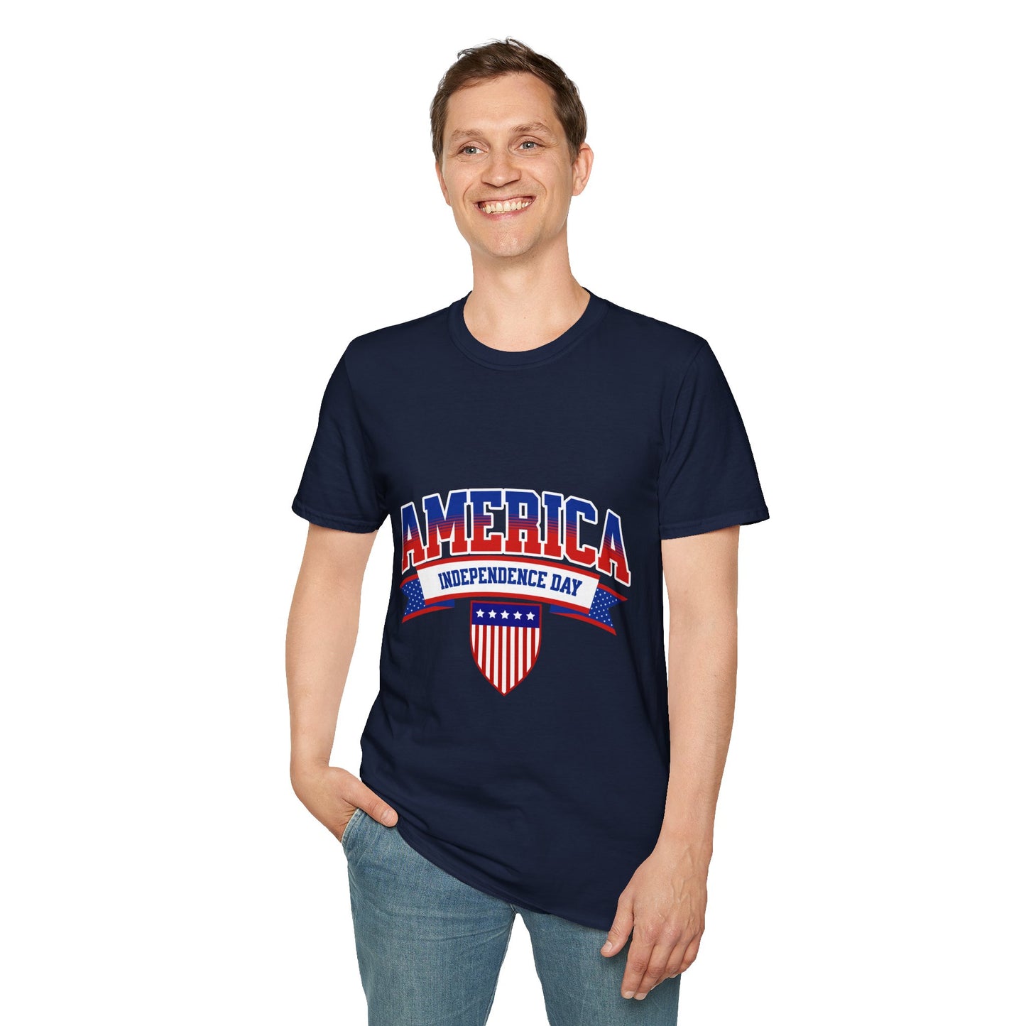 America Independence Day T-Shirt — Patriotic 4th of July Tee