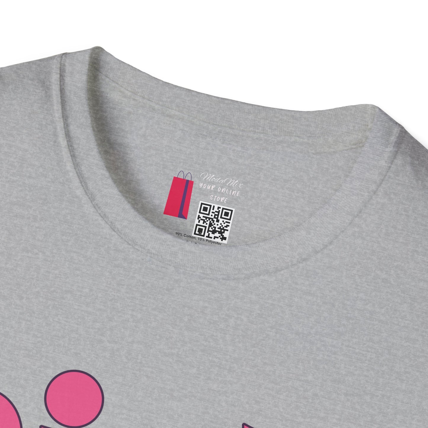 Girls Smiley T-Shirt — Retro Pink Graphic Tee