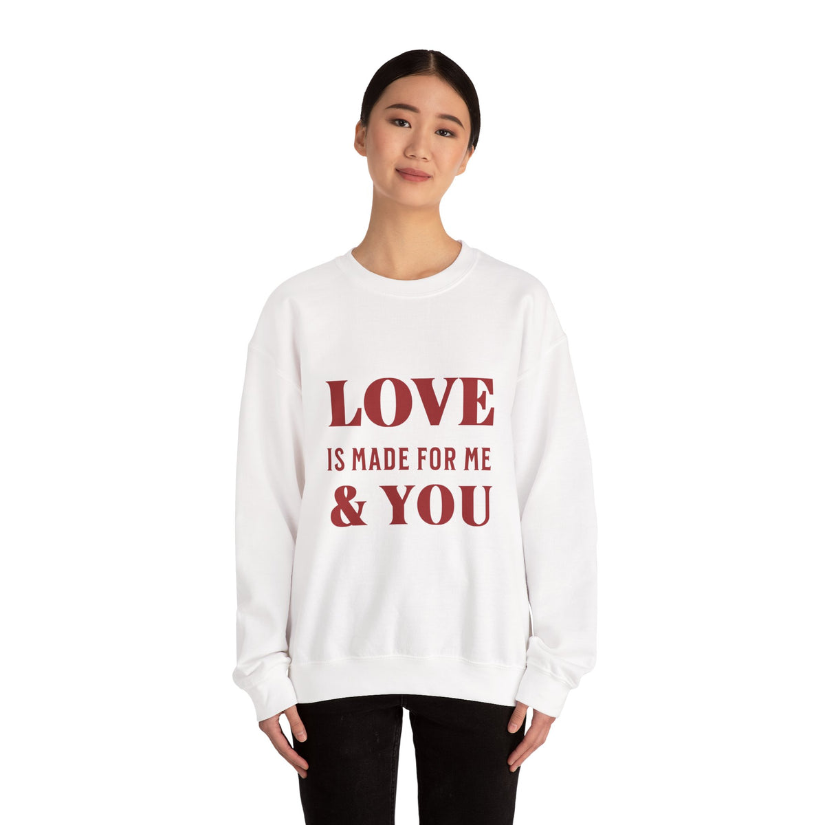 Valentine's Day Love Crewneck Sweatshirt