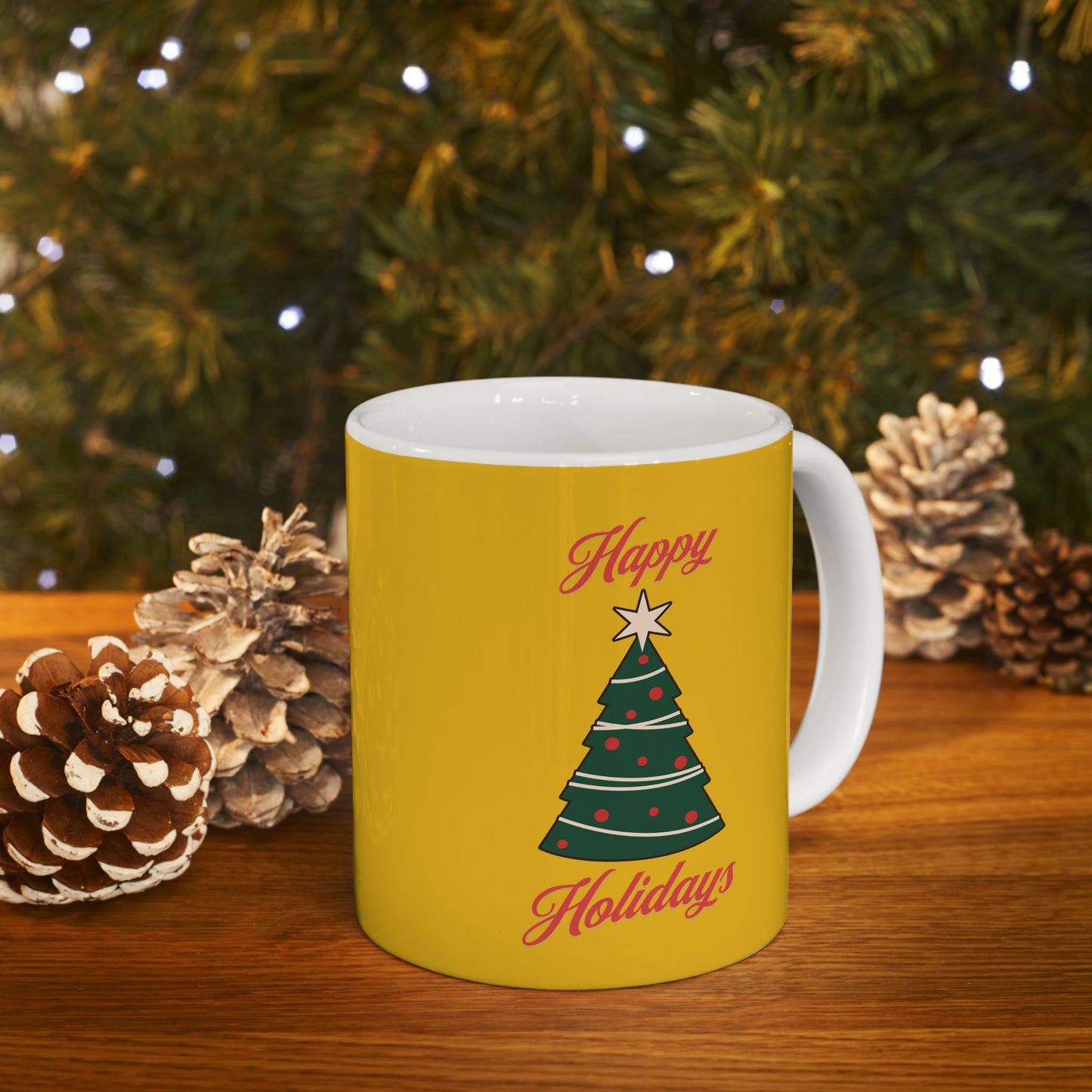 Christmas Ceramic Mug (11oz, 15oz) — Festive Holiday Cup
