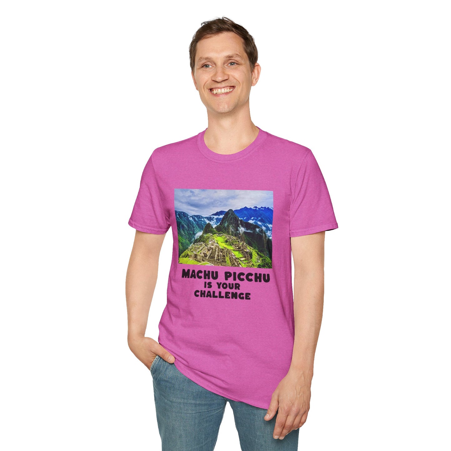 Machu Picchu Peru Challenge Softstyle T-Shirt