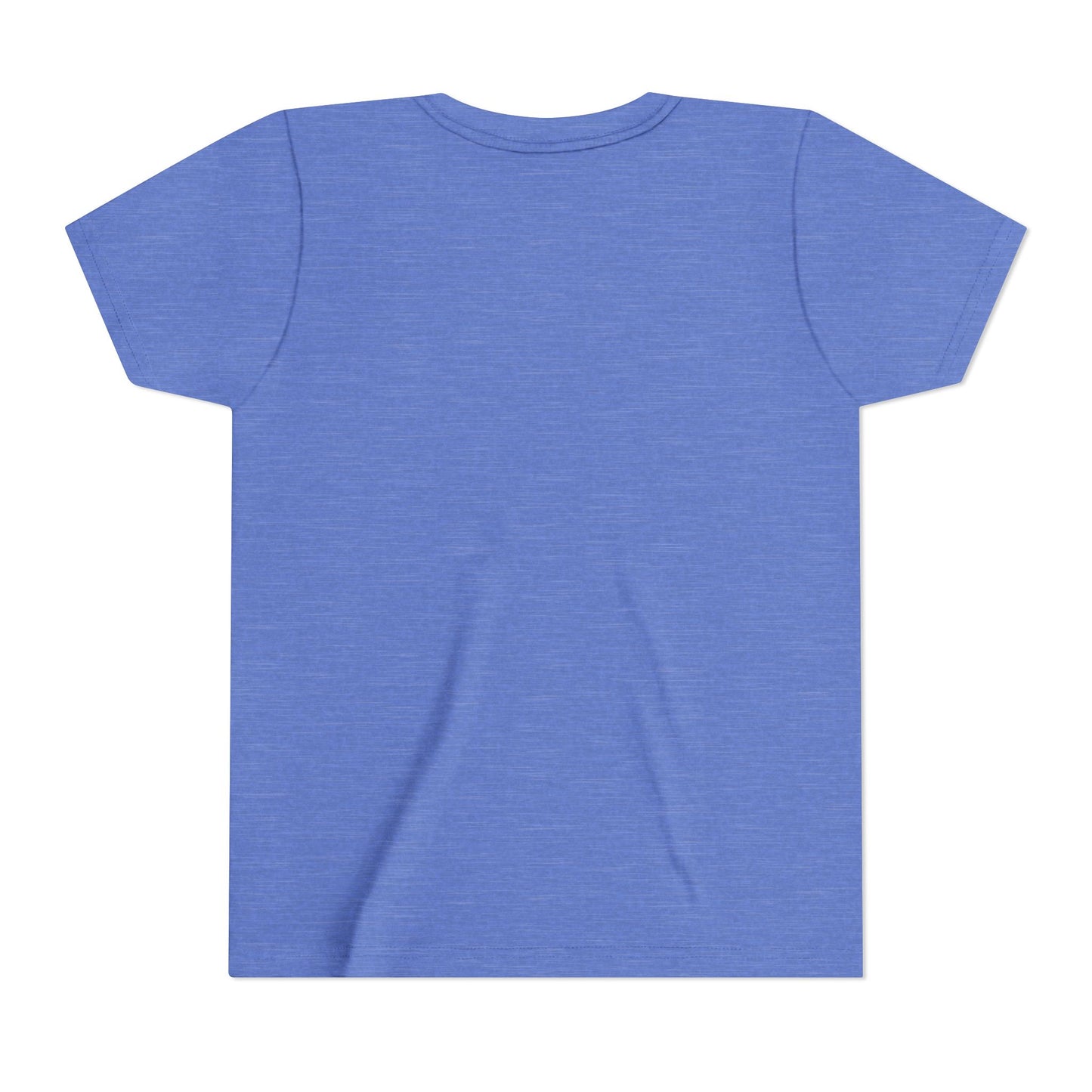 Youth Rainbow Tee — Cute Smiling Clouds & Rainbow Kids Shirt