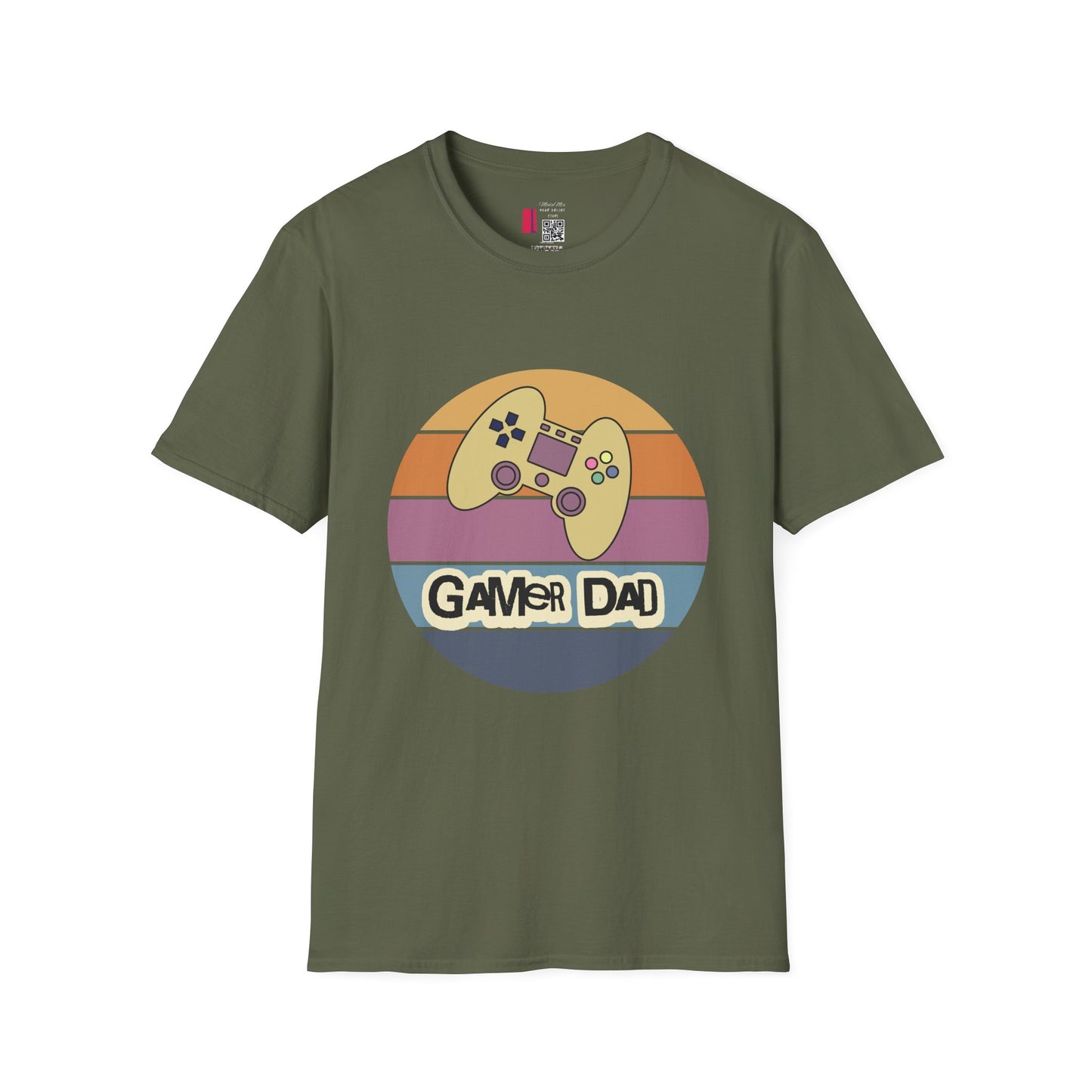 Gamer Dad T-Shirt — Retro Controller Father’s Day Tee