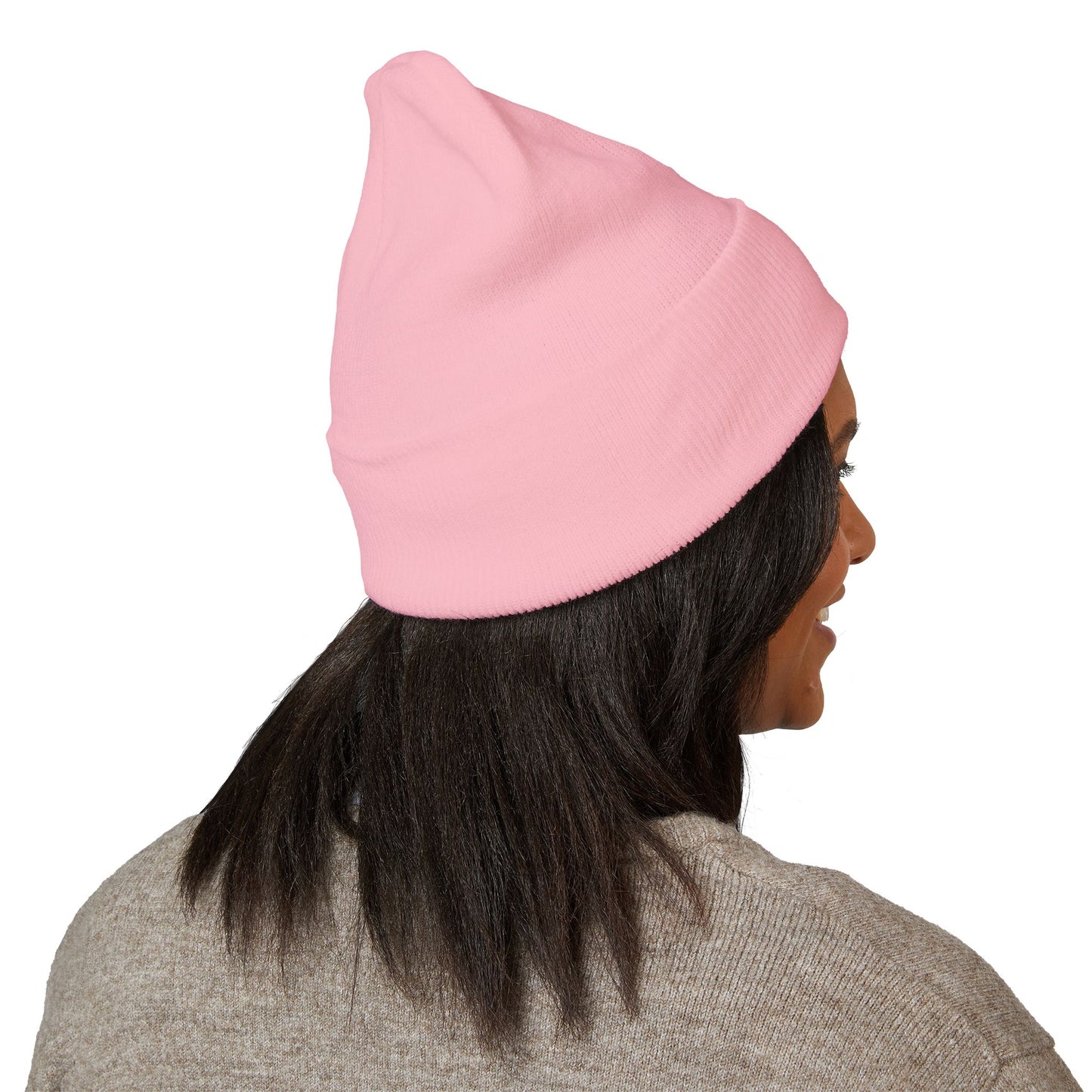 Embroidered 2026 World Cup Trophy Beanie — Soccer Fan Cuffed Knit Hat