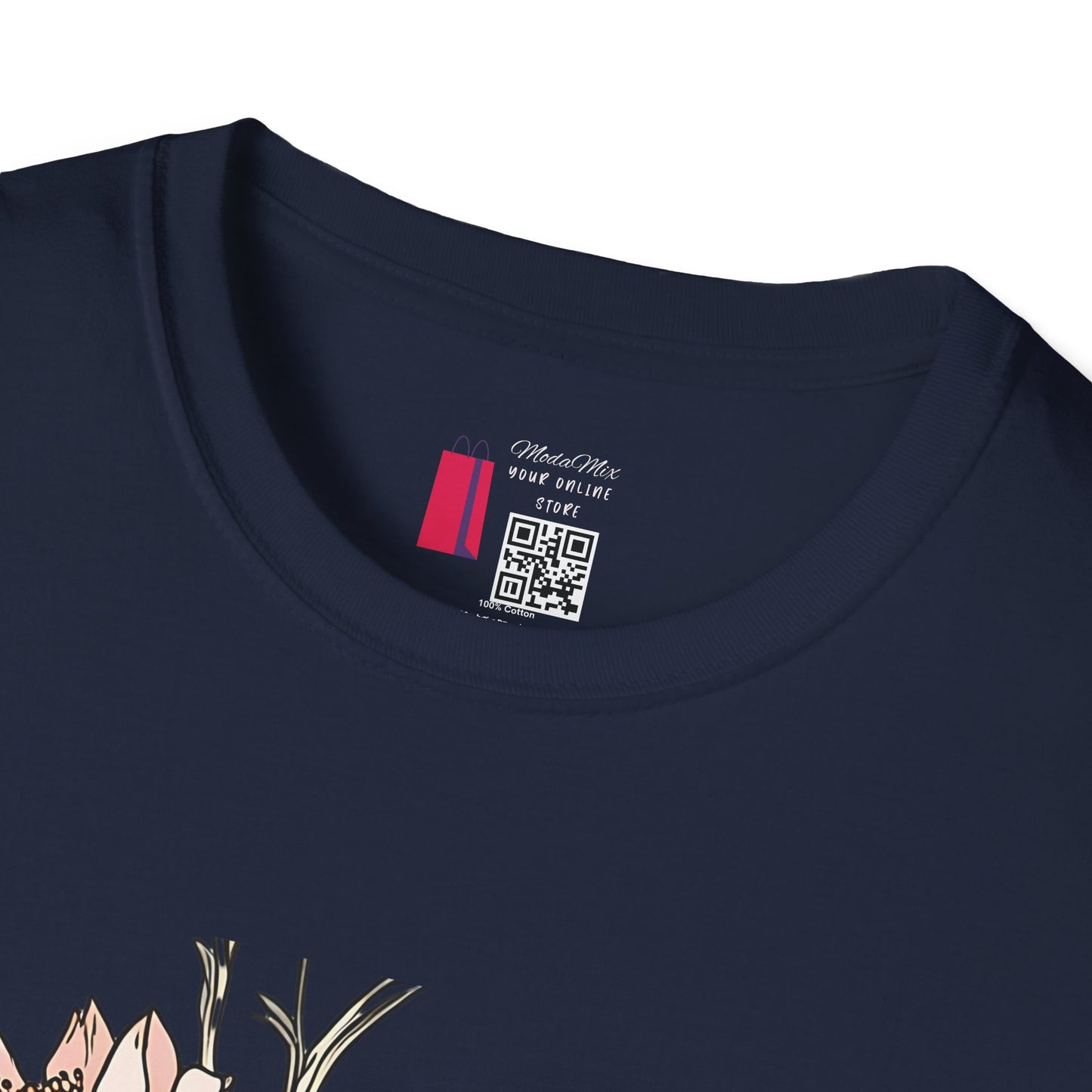 Floral Bouquet Tee - Vintage Peach Botanical T-Shirt