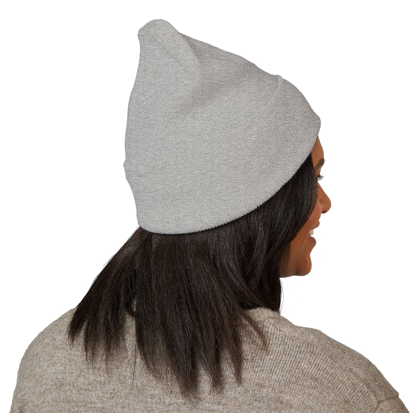 Embroidered 2026 World Cup Trophy Beanie — Soccer Fan Cuffed Knit Hat