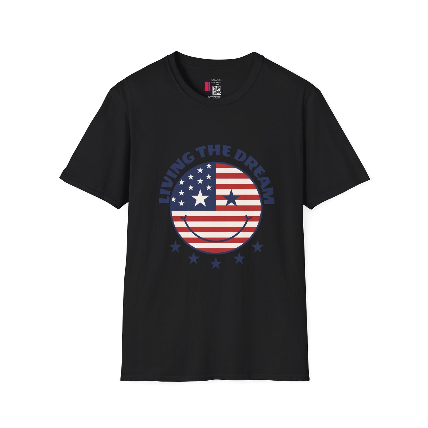 Living the Dream American Flag T-Shirt
