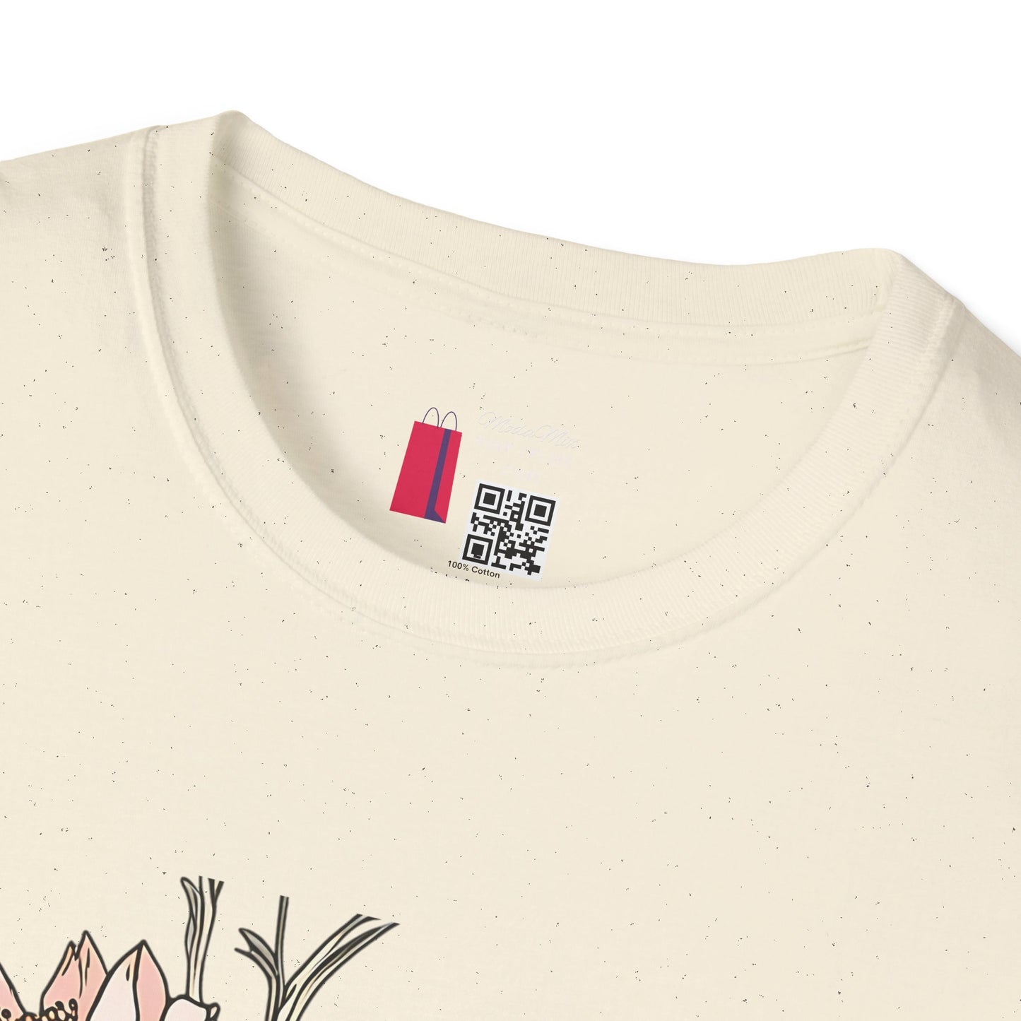 Floral Bouquet Tee - Vintage Peach Botanical T-Shirt