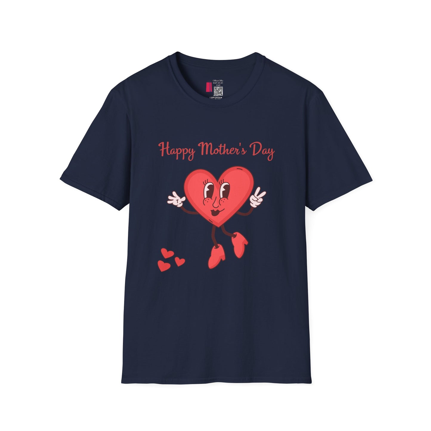 Happy Mother's Day Heart Graphic T-Shirt
