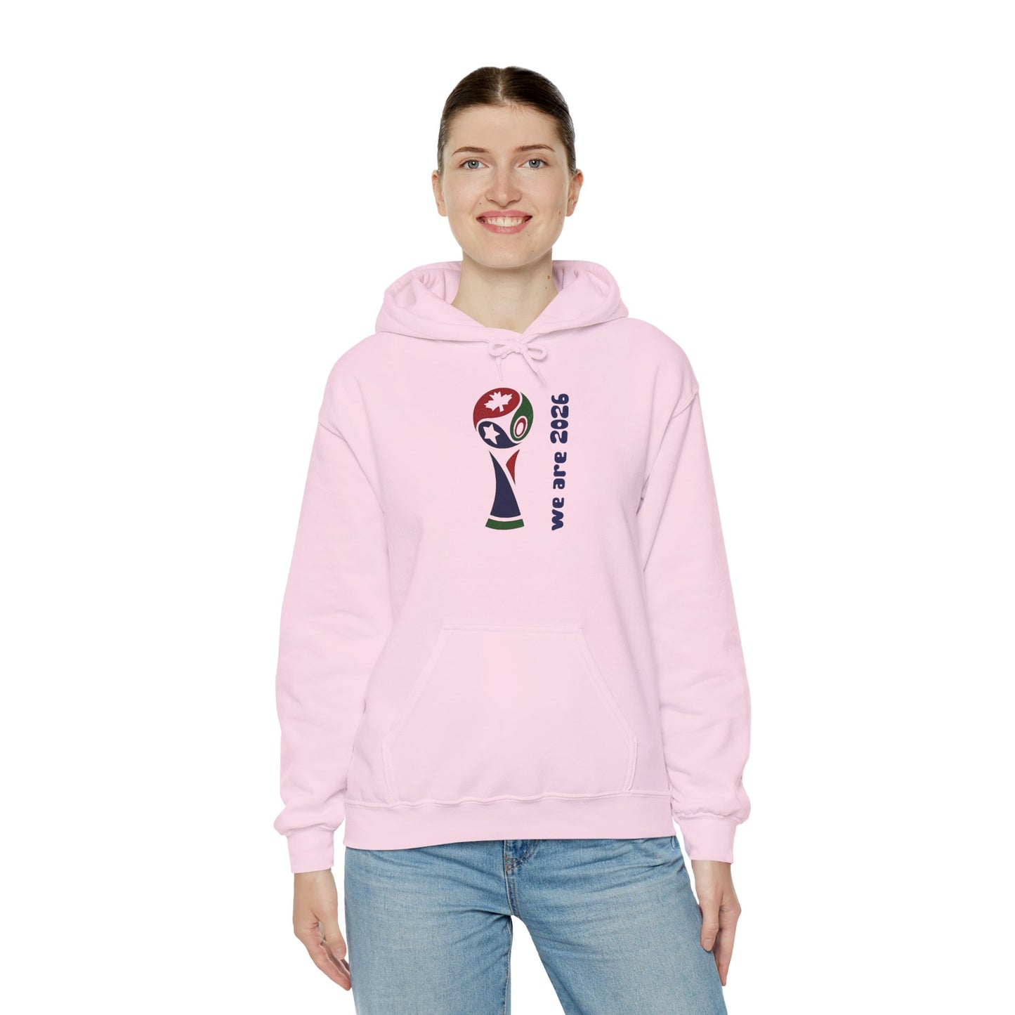 World Cup Trophy Hoodie – “we are 2026” Soccer Fan Sweatshirt