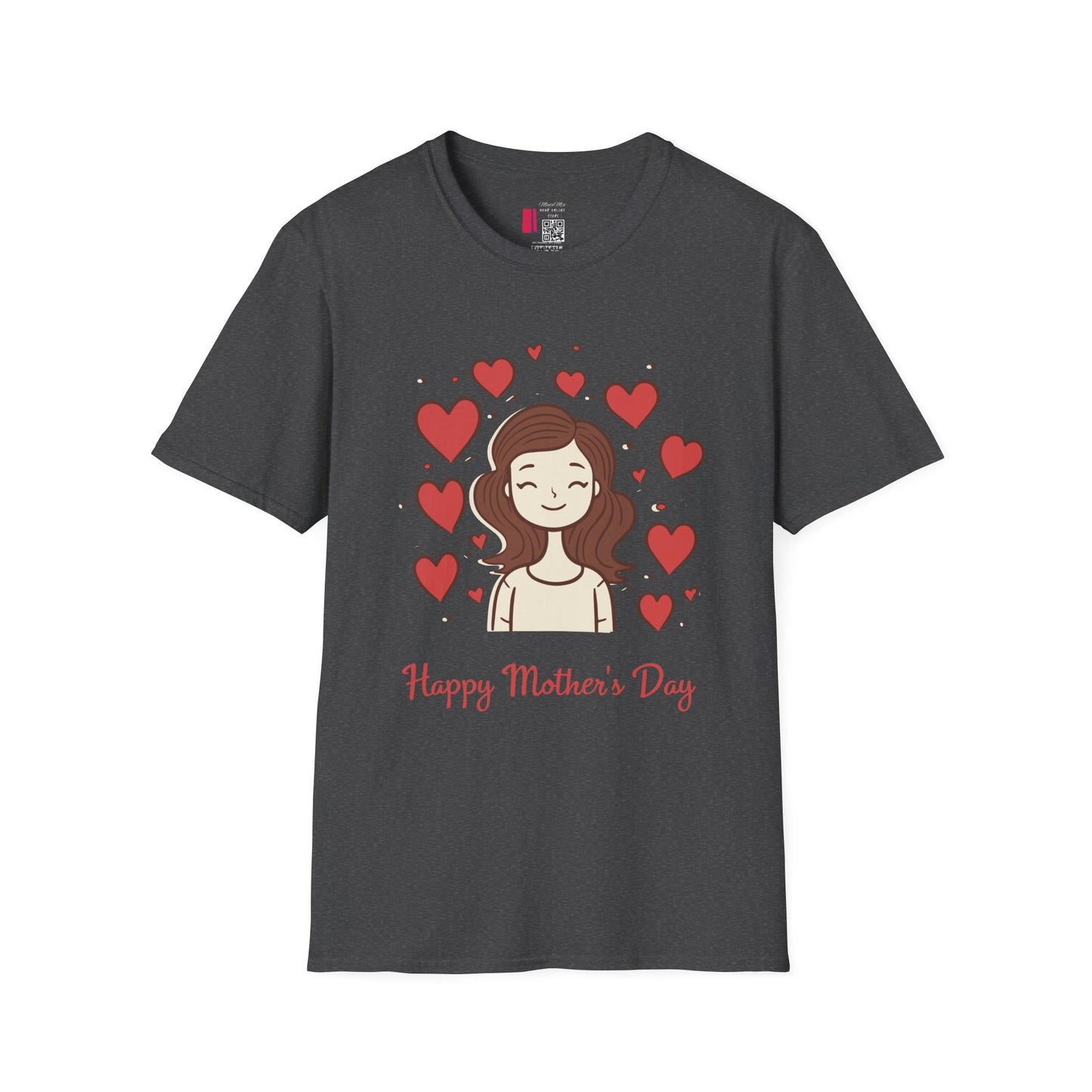 Mother’s Day Hearts T‑Shirt — Happy Mother’s Day Graphic Tee