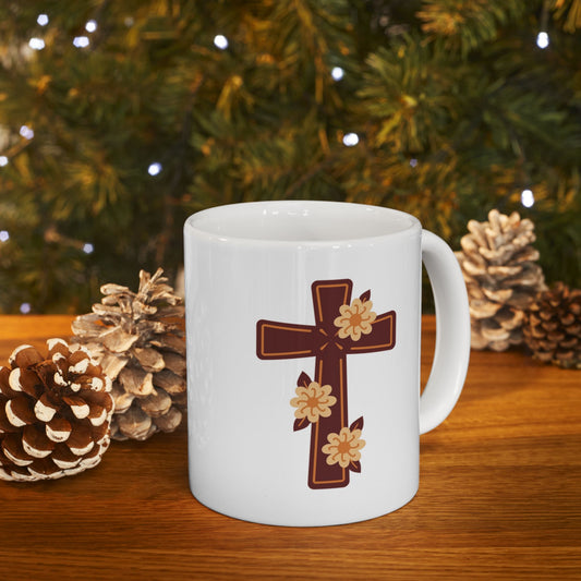 Coffee Lover Ceramic Mug - Cute Coffee Cup Design (11oz & 15oz)