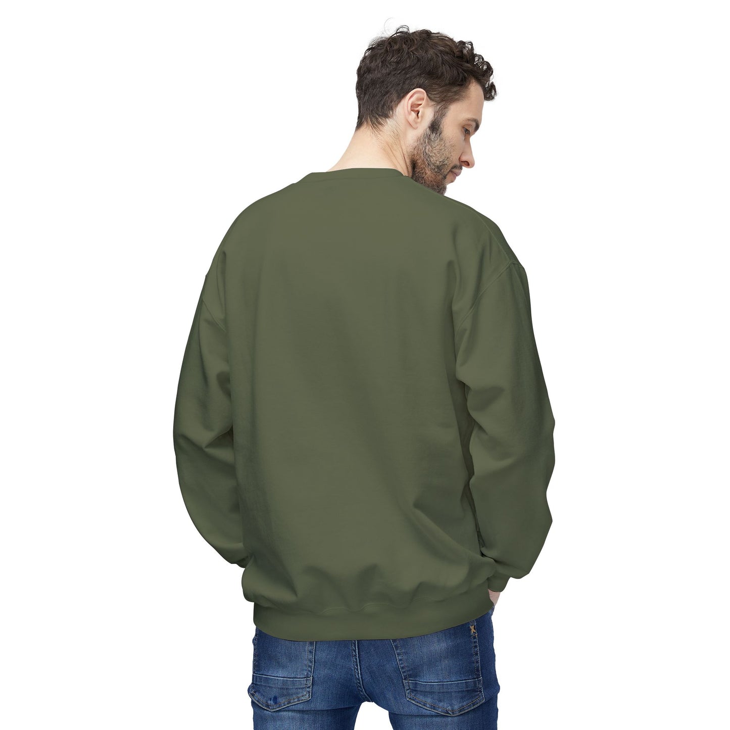 Risen Cross Crewneck Sweatshirt — "He Is Risen Just As He Said" Christian Easter Pullover