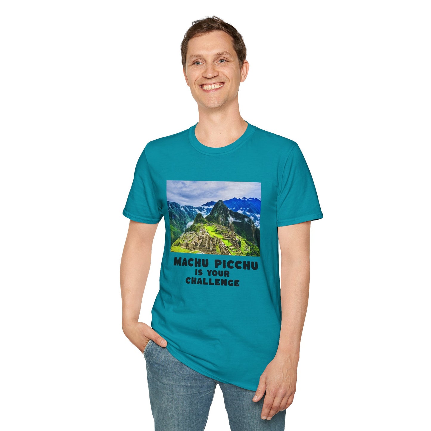 Machu Picchu Peru Challenge Softstyle T-Shirt