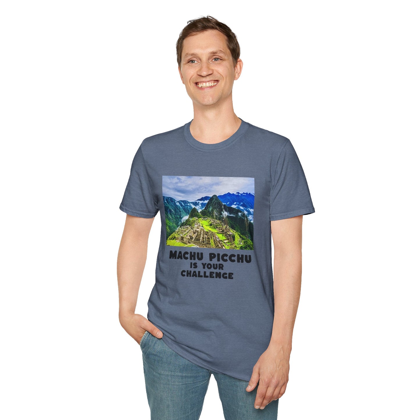 Machu Picchu Peru Challenge Softstyle T-Shirt