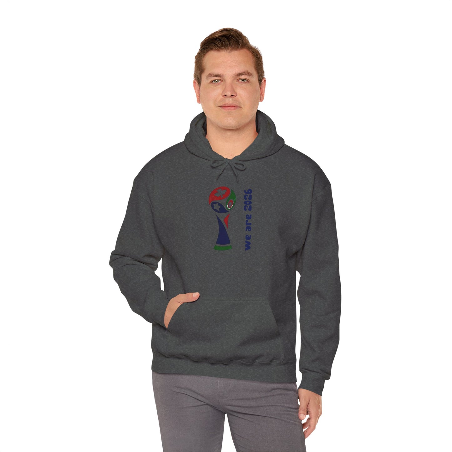 World Cup Trophy Hoodie – “we are 2026” Soccer Fan Sweatshirt