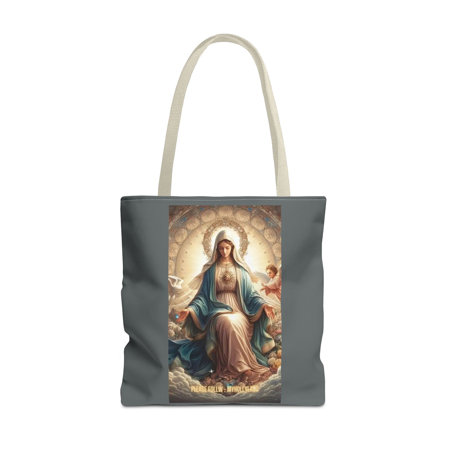 Mary Immaculate Tote Bag — Religious Virgin Mary Prayer Art Tote