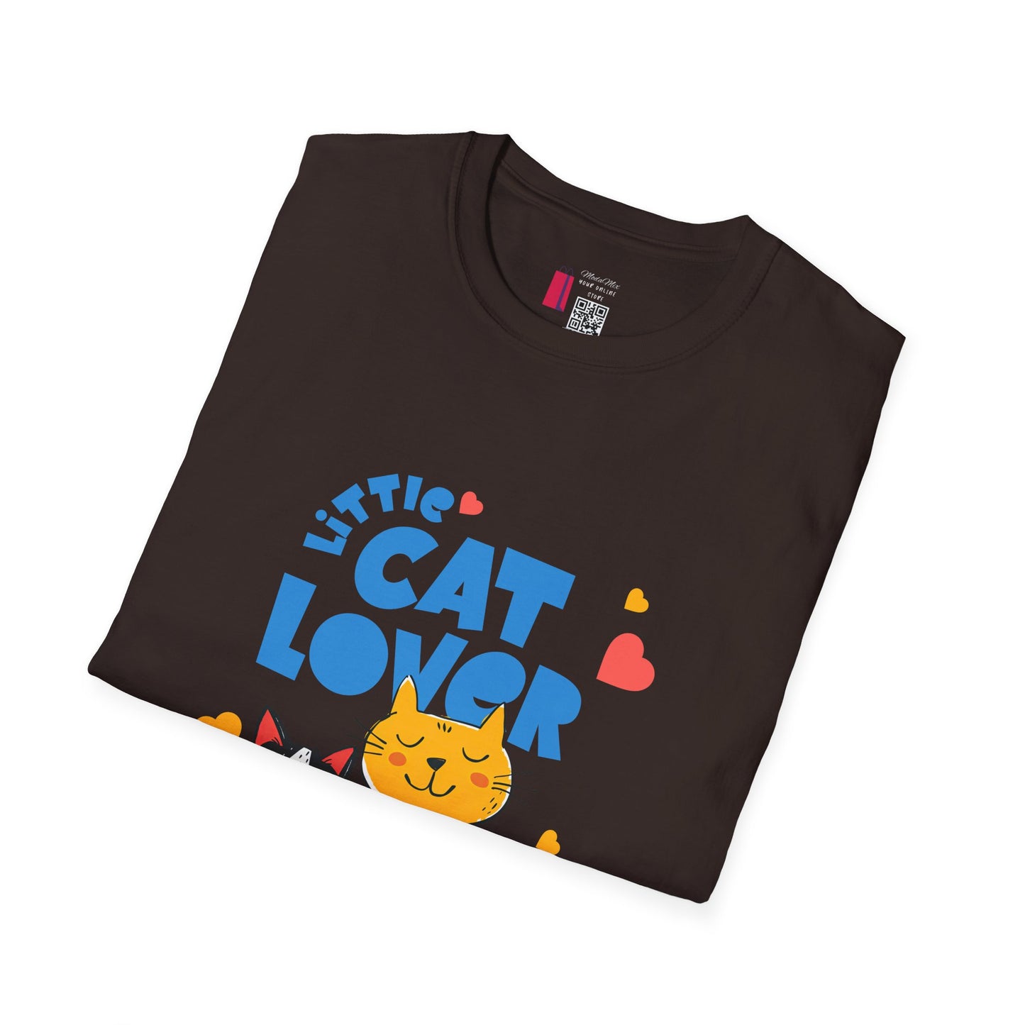 Little Cat Lover T-Shirt — Cute Graphic Tee for Kids & Cat Parents