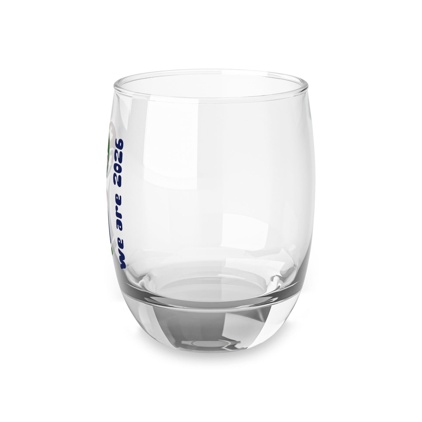 2026 World Cup Whiskey Glass — 'We Are 2026' Soccer Fan Stemless Tumbler