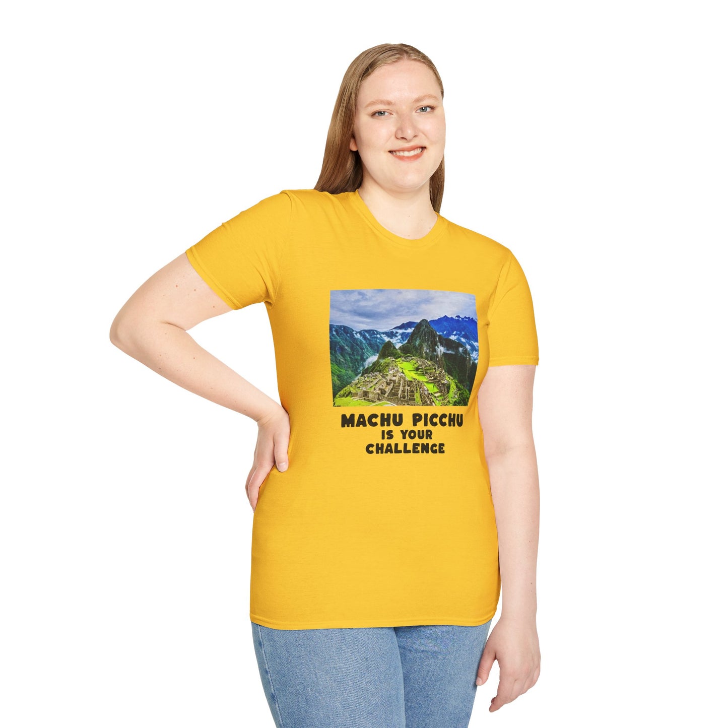 Machu Picchu Peru Challenge Softstyle T-Shirt