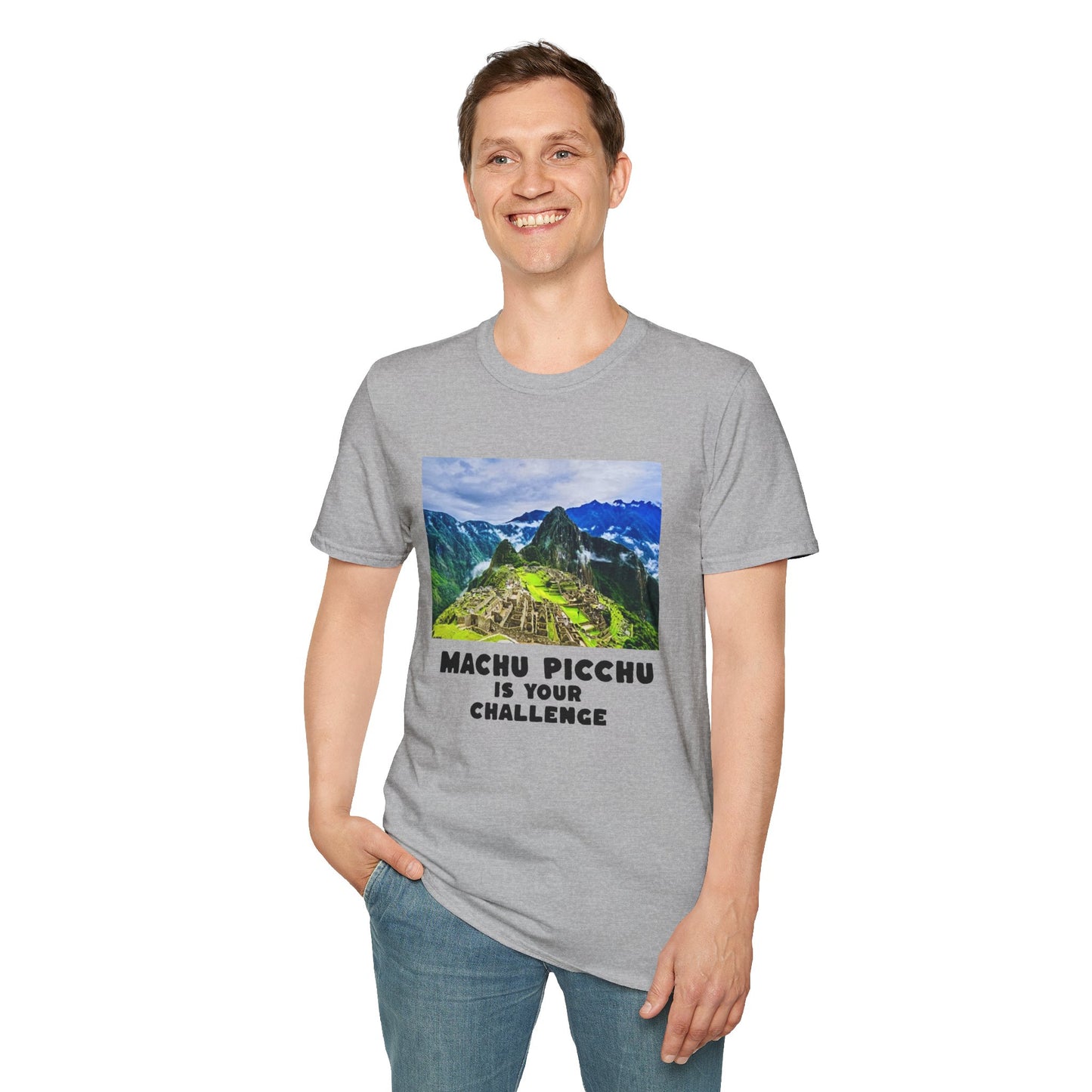 Machu Picchu Peru Challenge Softstyle T-Shirt