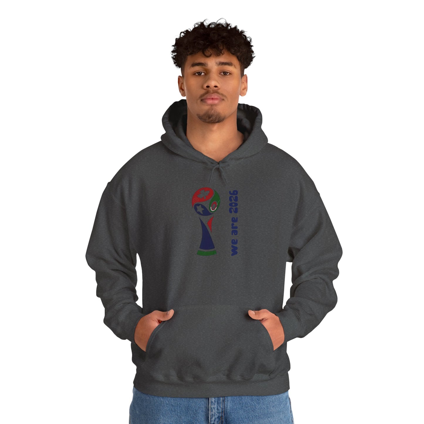 World Cup Trophy Hoodie – “we are 2026” Soccer Fan Sweatshirt