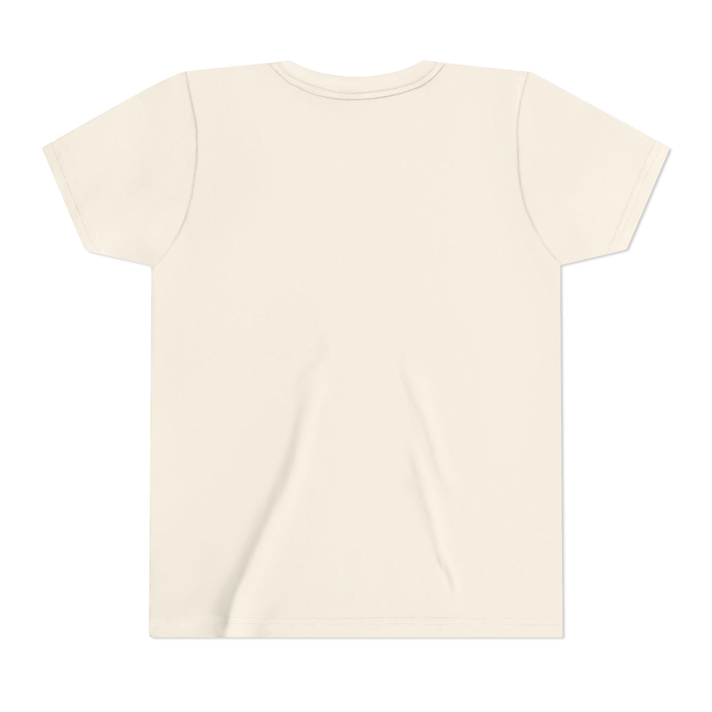 Youth Rainbow Tee — Cute Smiling Clouds & Rainbow Kids Shirt