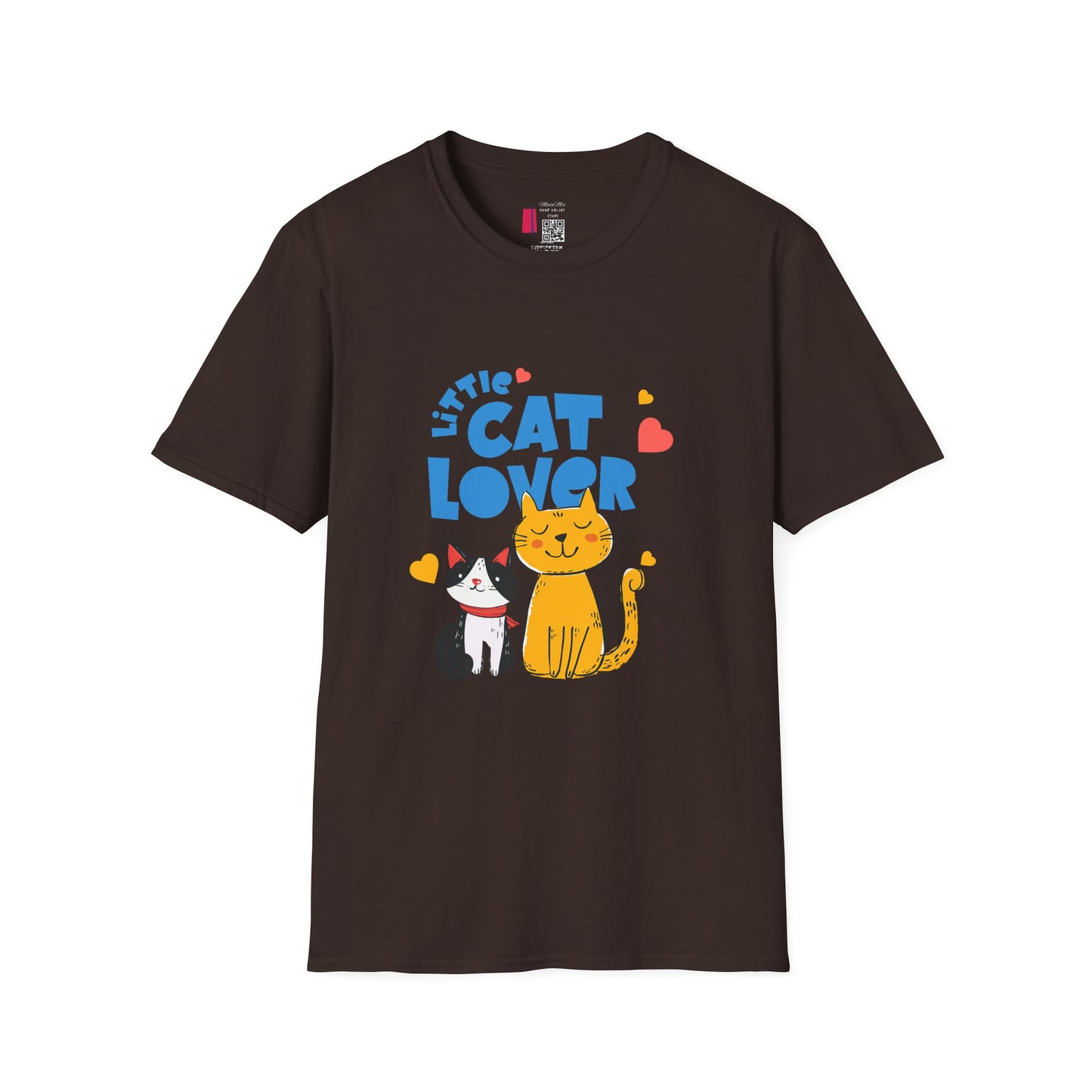 Little Cat Lover T-Shirt — Cute Graphic Tee for Kids & Cat Parents