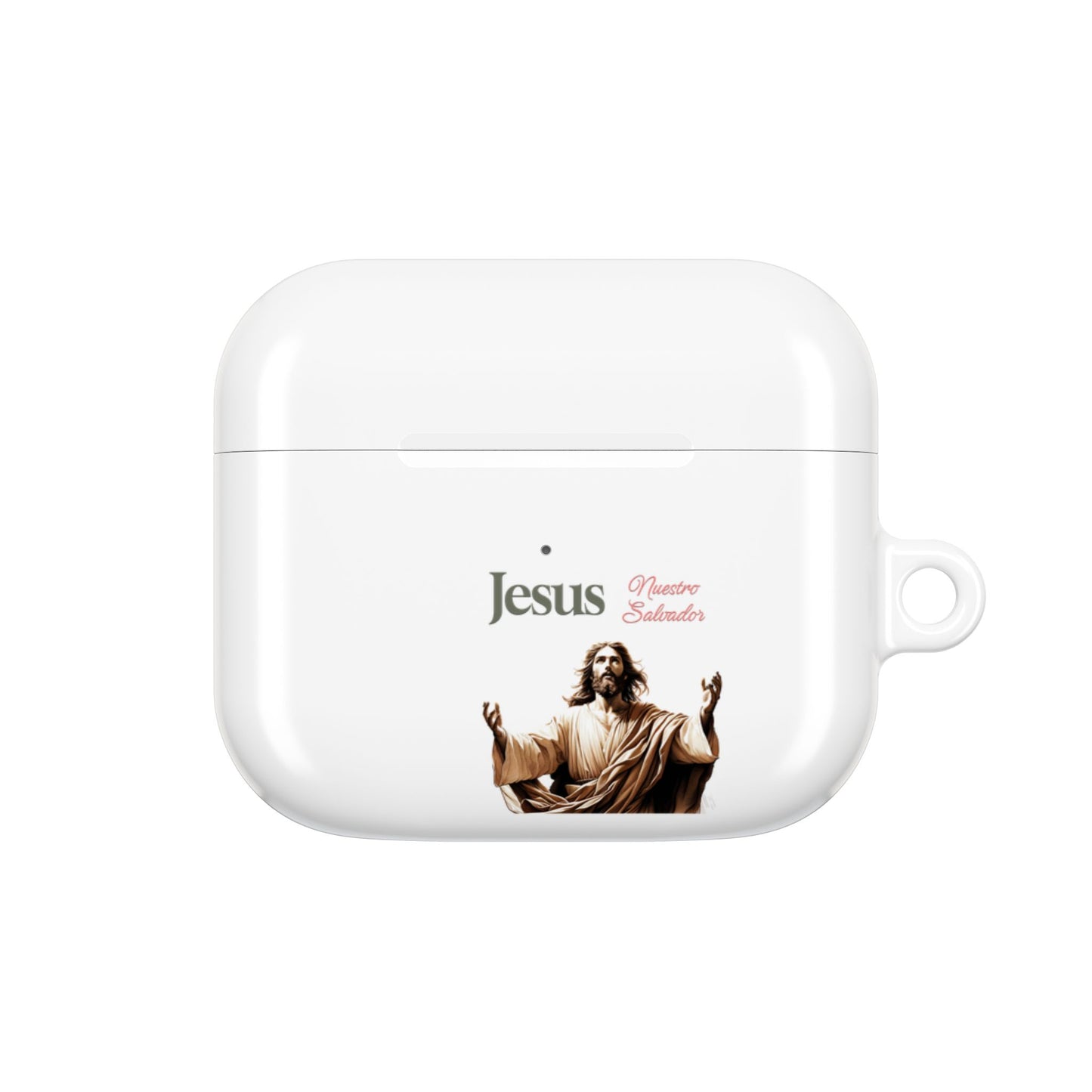 Faith Hope Love AirPod Case — Jesus Maria Christian Protective Cover
