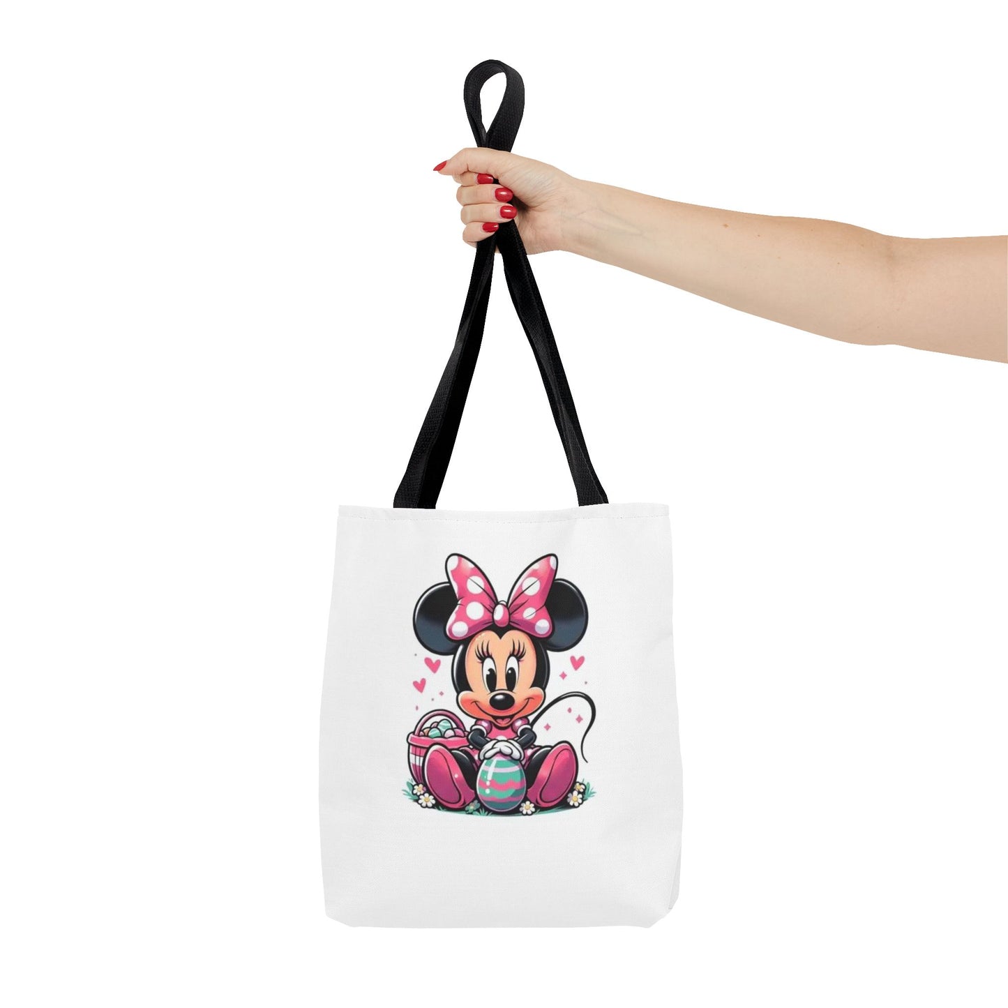Minnie Mouse Easter Tote Bag — Cute Pink Bunny-Ears Character Tote