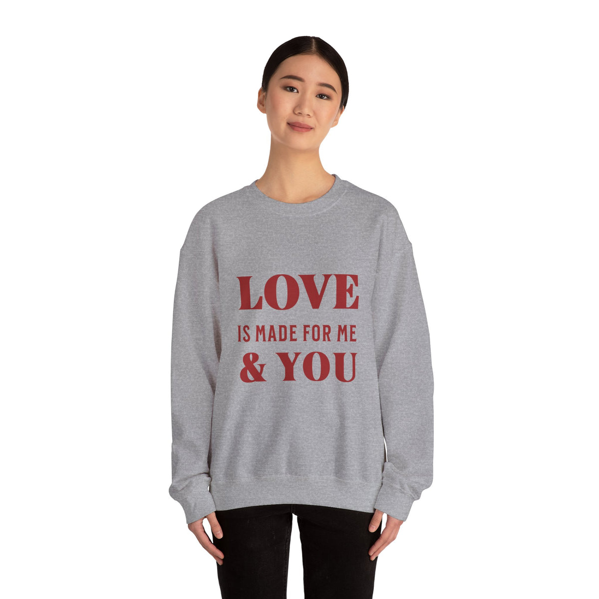 Valentine's Day Love Crewneck Sweatshirt