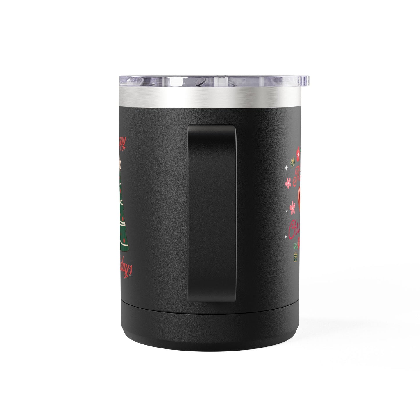 Christmas Coffee Mug Tumbler, 15oz