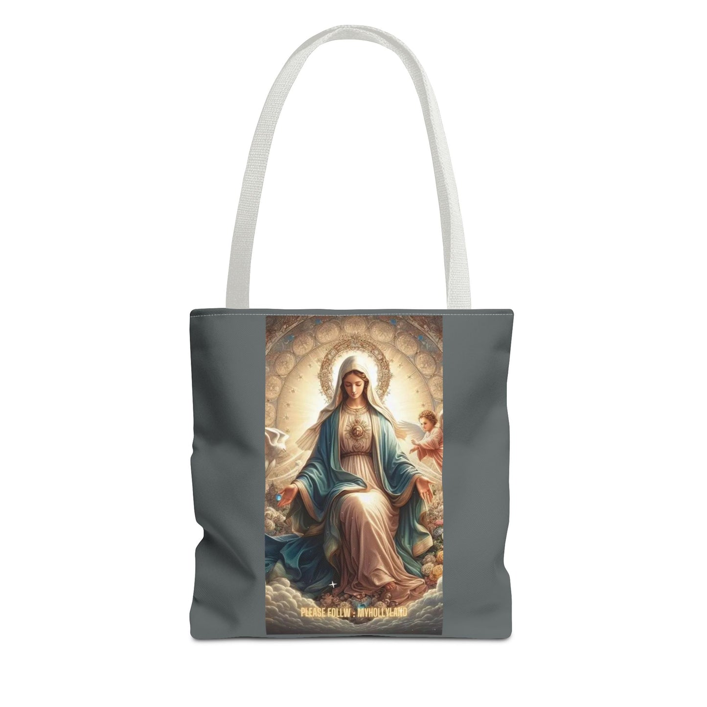 Mary Immaculate Tote Bag — Religious Virgin Mary Prayer Art Tote
