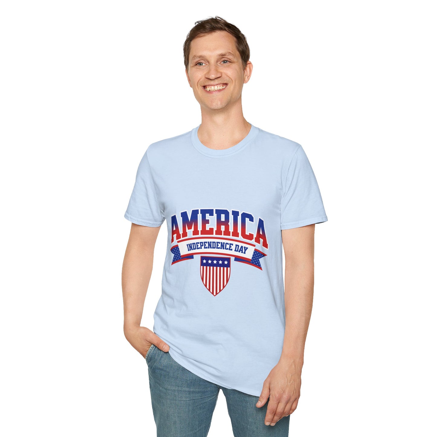 America Independence Day T-Shirt — Patriotic 4th of July Tee