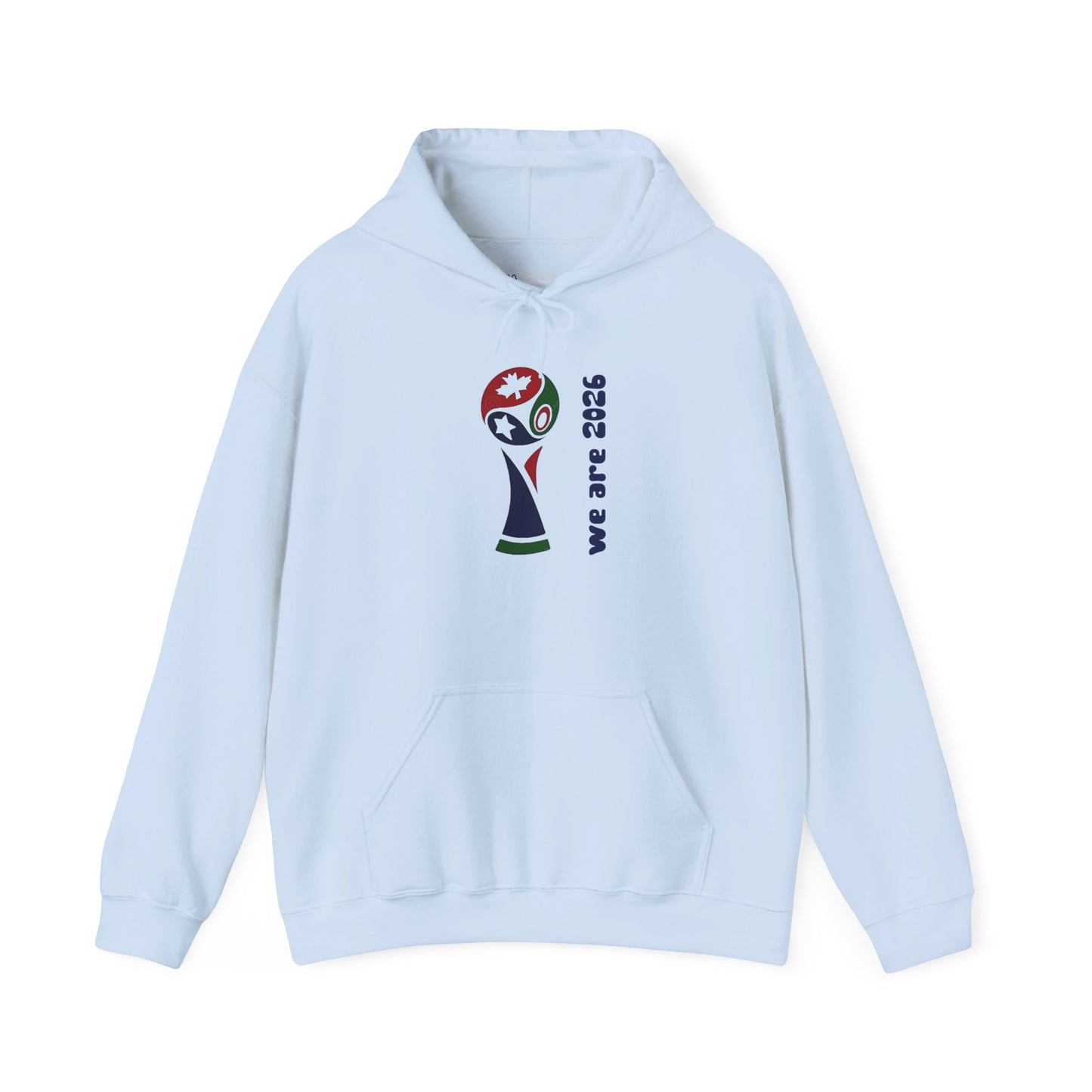 World Cup Trophy Hoodie – “we are 2026” Soccer Fan Sweatshirt