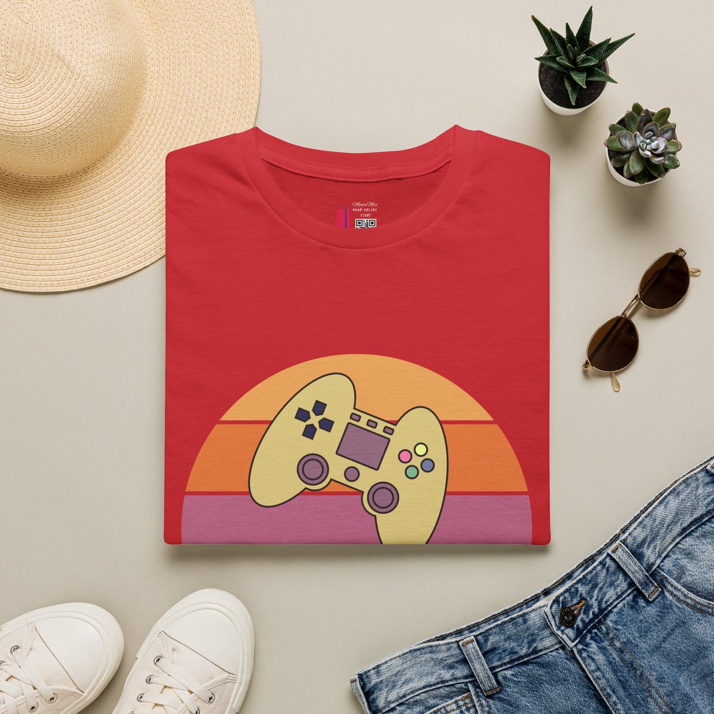 Gamer Dad T-Shirt — Retro Controller Father’s Day Tee