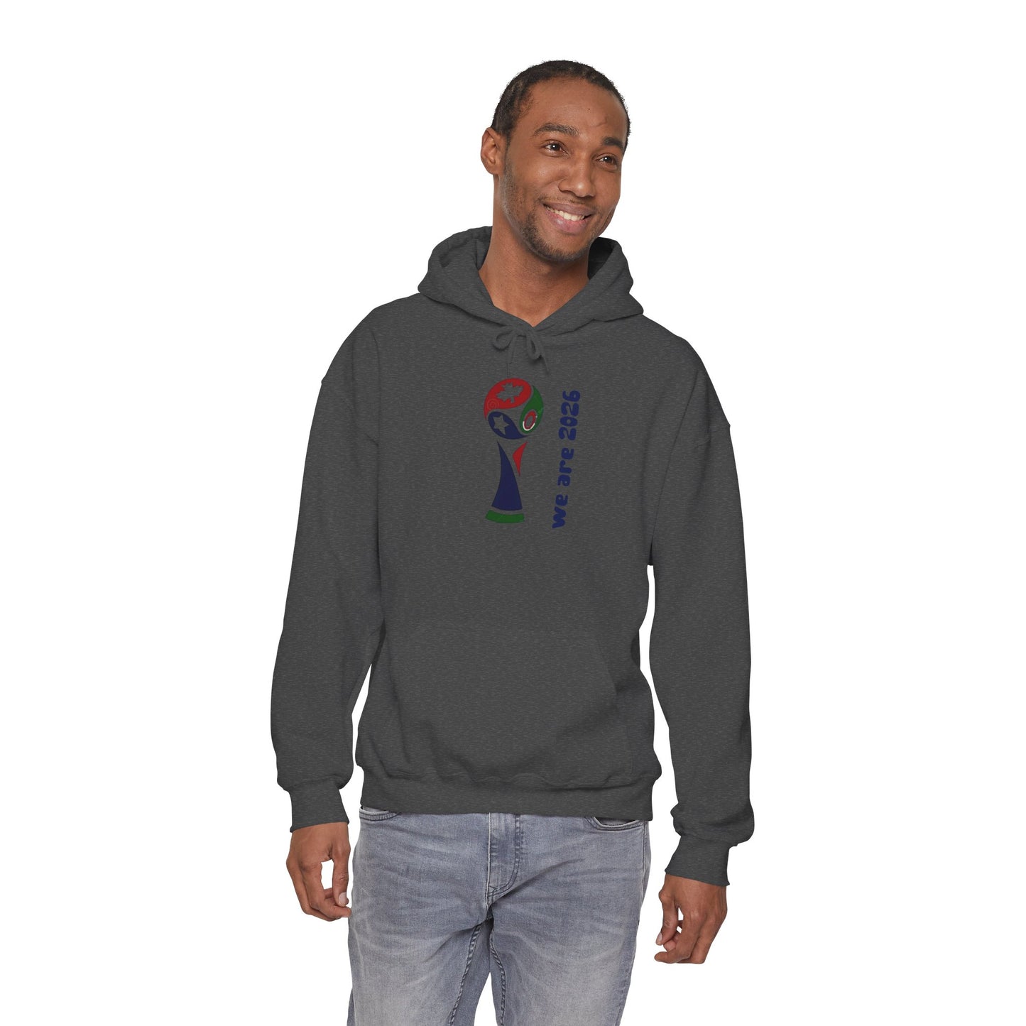 World Cup Trophy Hoodie – “we are 2026” Soccer Fan Sweatshirt
