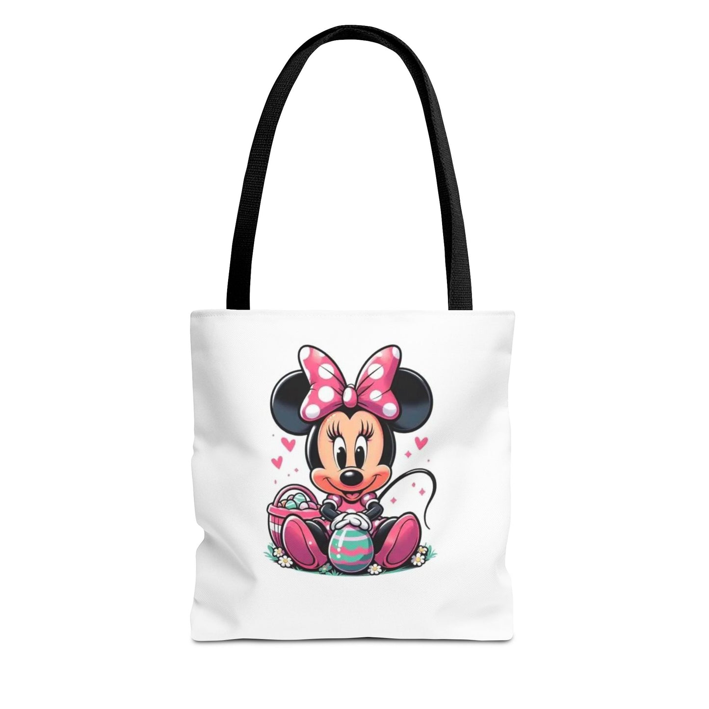 Minnie Mouse Easter Tote Bag — Cute Pink Bunny-Ears Character Tote