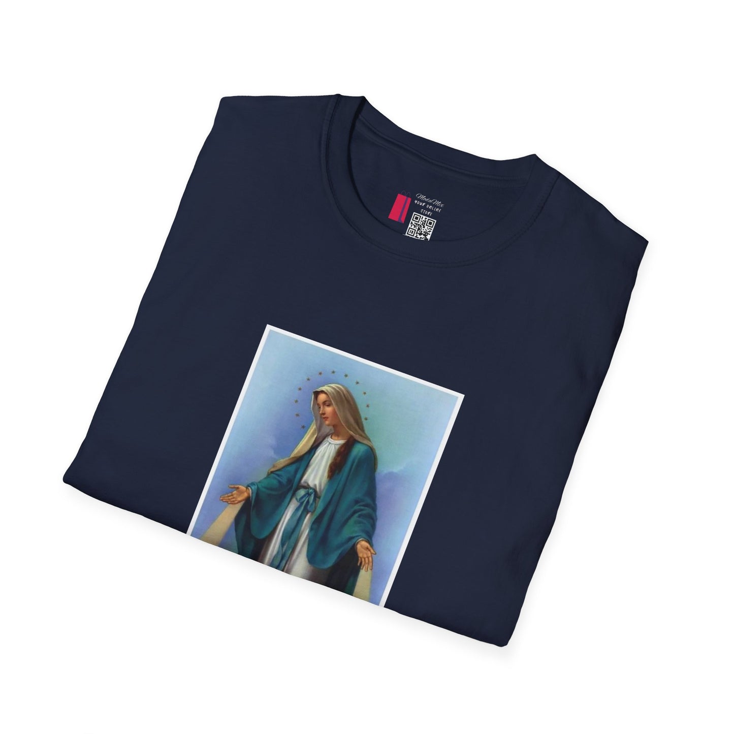 Virgin Mary Devotional T-Shirt – Religious Catholic Prayer Tee