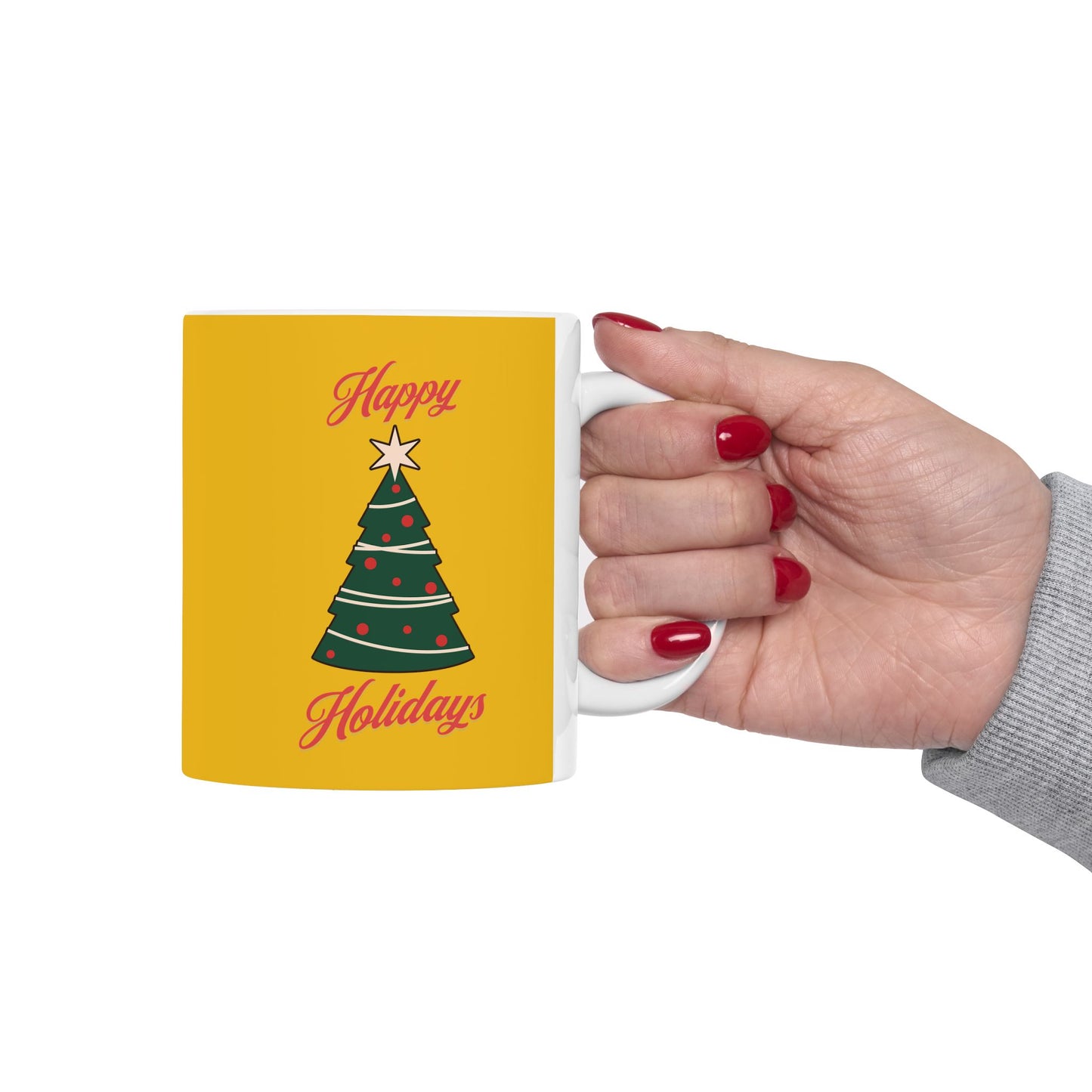 Christmas Ceramic Mug (11oz, 15oz) — Festive Holiday Cup