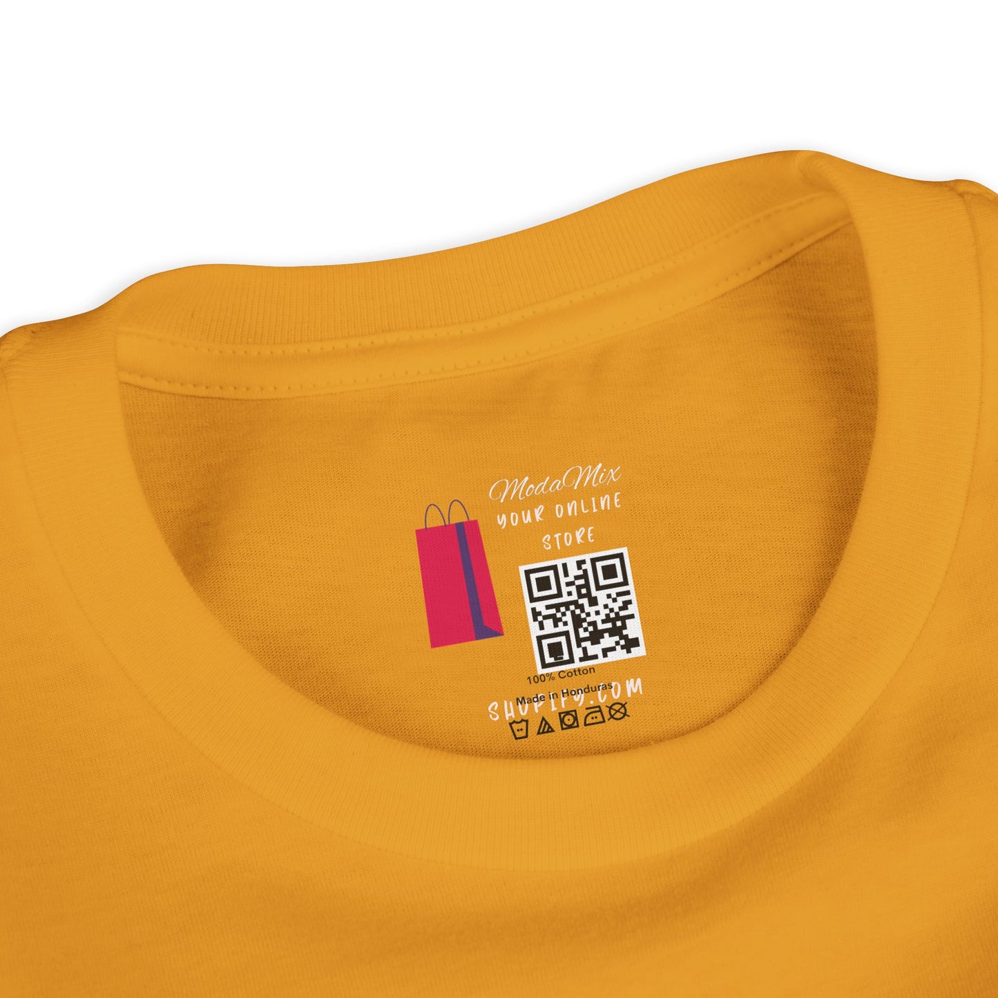 American Girl Youth Tee — Pink Script Stars Patriotic Kids Shirt