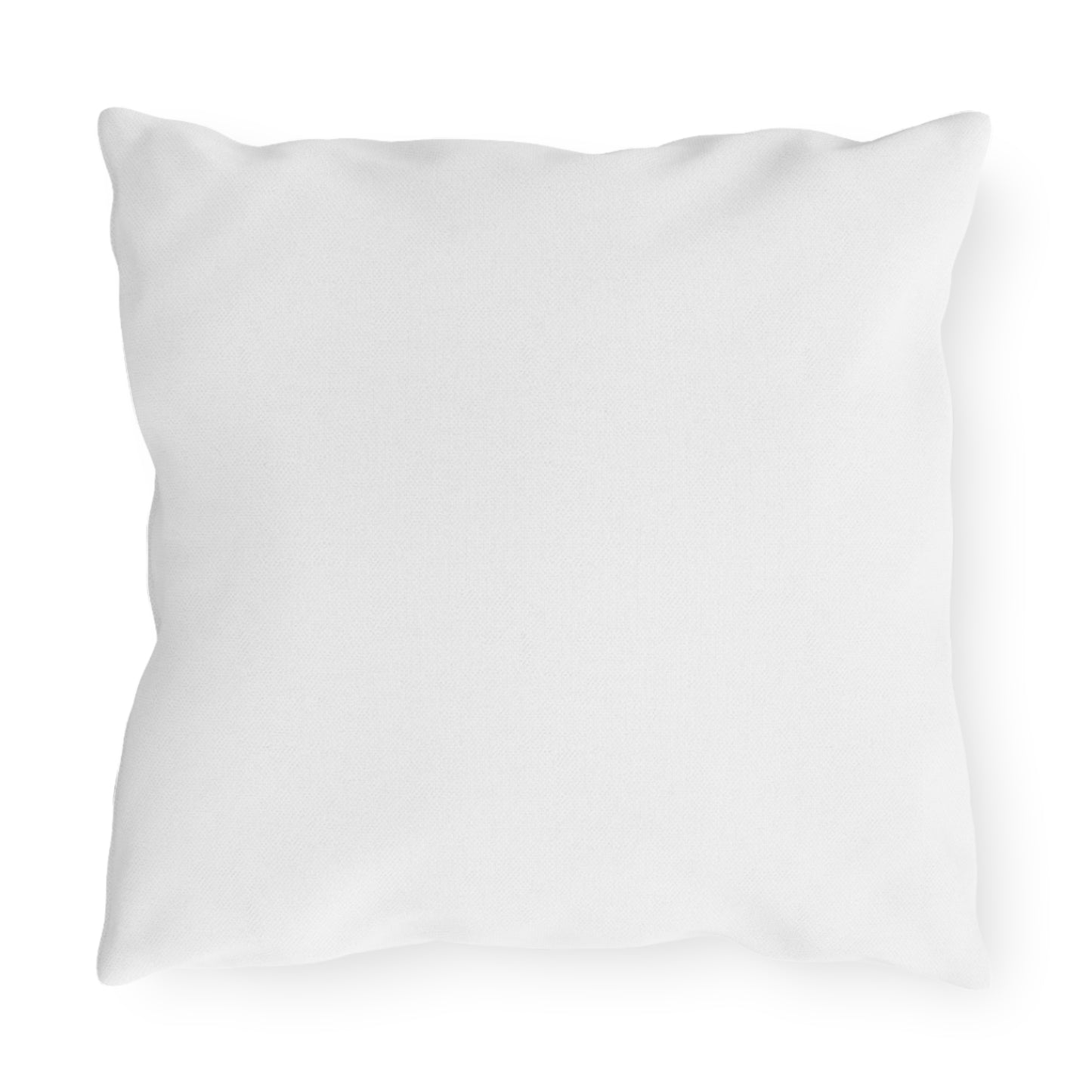 Living The Dream American Flag Smiley Outdoor Pillow